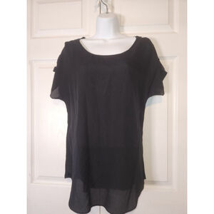 Express Black Blouse